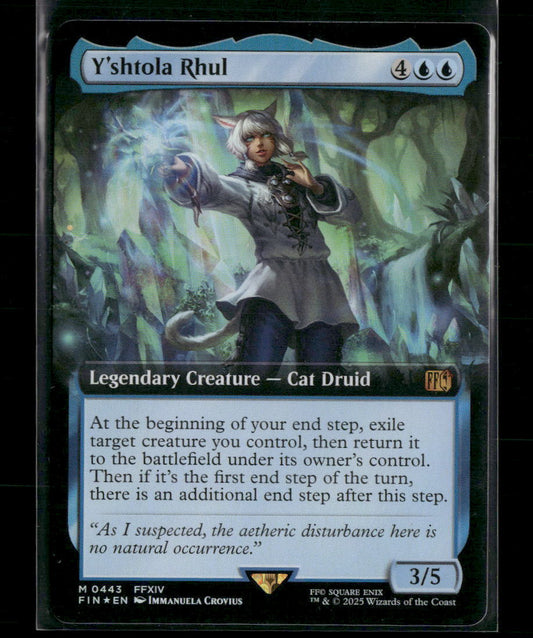 Y'shtola Rhul (Extended Art) FINAL FANTASY #443 Foil - Front