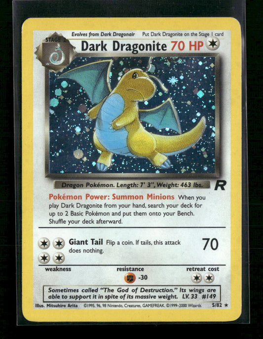 Dark Dragonite (5) Team Rocket #05/82 - Front