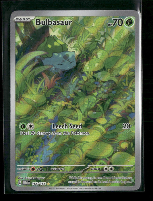 Bulbasaur SV: Scarlet & Violet 151 #166/165 - Front