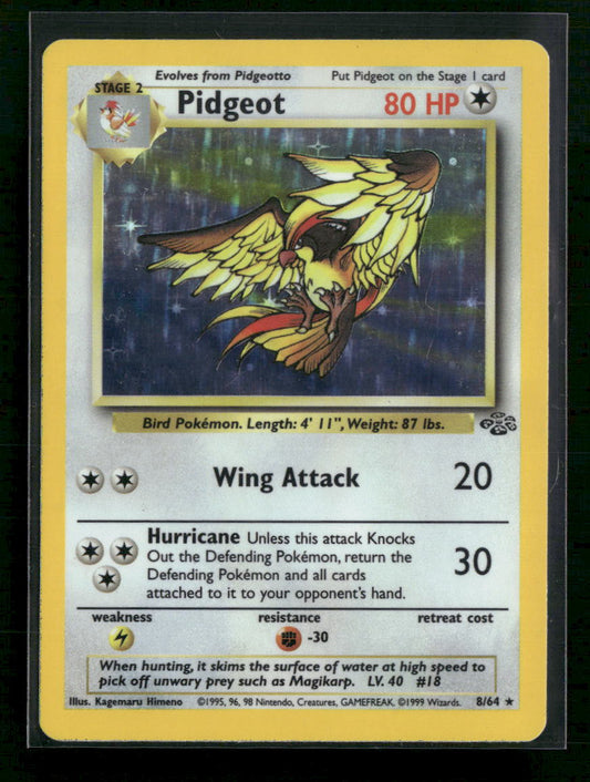 Pidgeot (8) Jungle #08/64 - Front