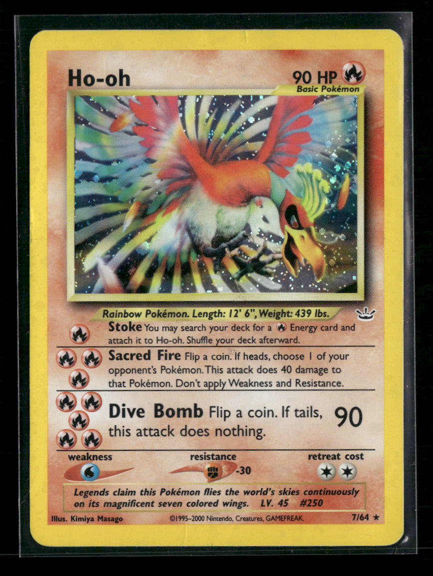 Ho-oh (7) Neo Revelation #07/64 - Front