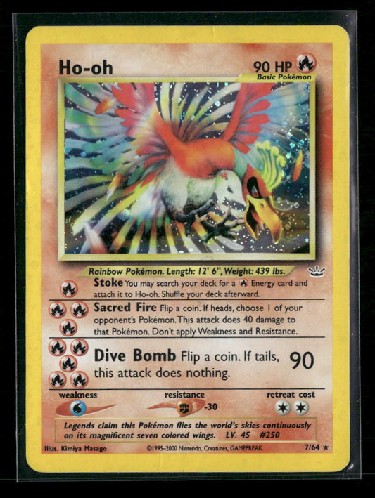 Ho-oh (7) Neo Revelation #07/64 - Front