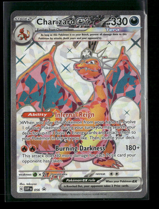 Charizard ex SV: Scarlet & Violet Promo Cards #056 - Front
