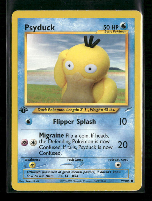 Psyduck Neo Destiny #079/105 - Front