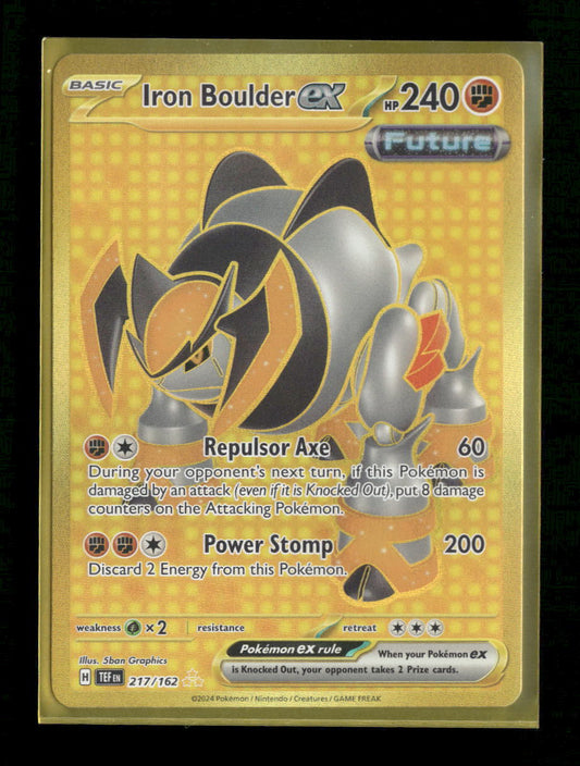 Iron Boulder ex SV05: Temporal Forces #217/162 - Front
