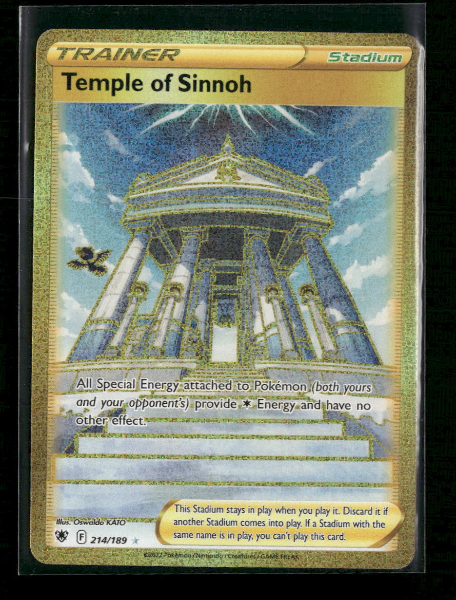 Temple of Sinnoh (Secret) SWSH10: Astral Radiance #214/189 - Front
