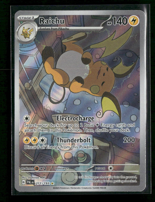 Raichu SV02: Paldea Evolved #211/193 - Front