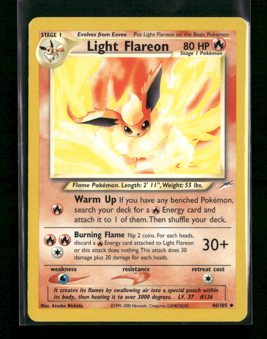 Light Flareon Neo Destiny #046/105 - Front