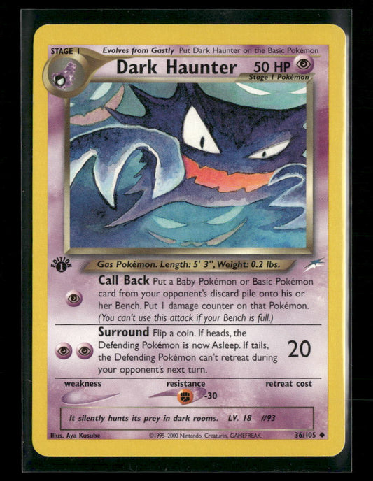 Dark Haunter Neo Destiny #036/105 - Front