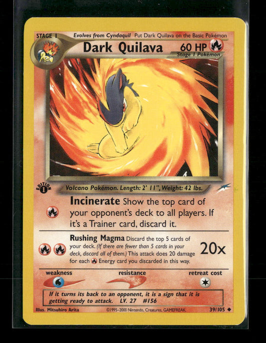 Dark Quilava Neo Destiny #039/105 - Front