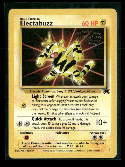 Electabuzz (Movie Promo) WoTC Promo #02/53 - Front