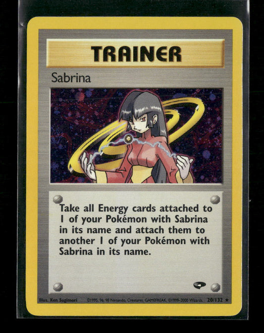 Sabrina (20) Gym Challenge #020/132 - Front