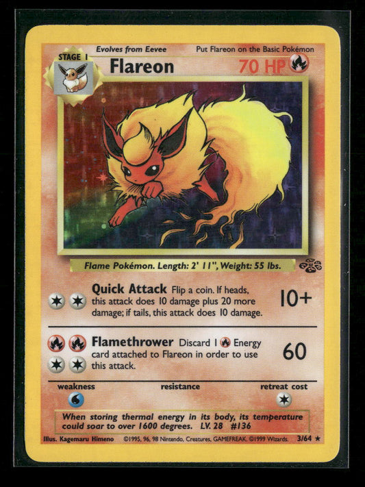 Flareon (3) Jungle #03/64 - Front