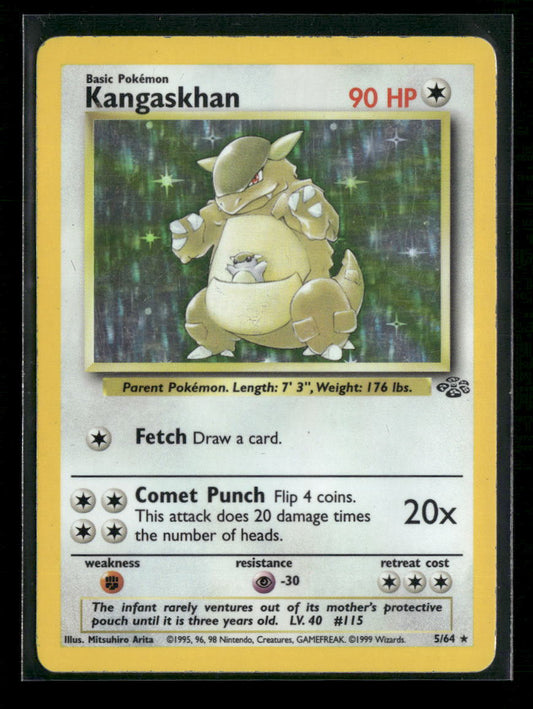 Kangaskhan (5) Jungle #05/64 - Front