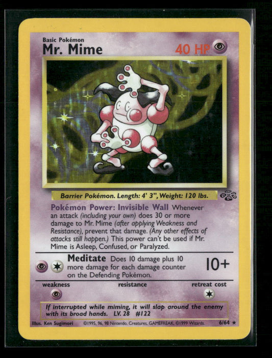 Mr. Mime (6) Jungle #06/64 - Front
