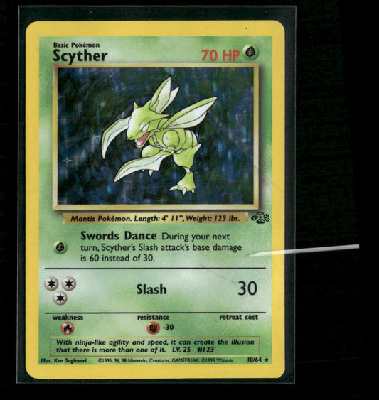 Scyther (10) Jungle #10/64 - Front