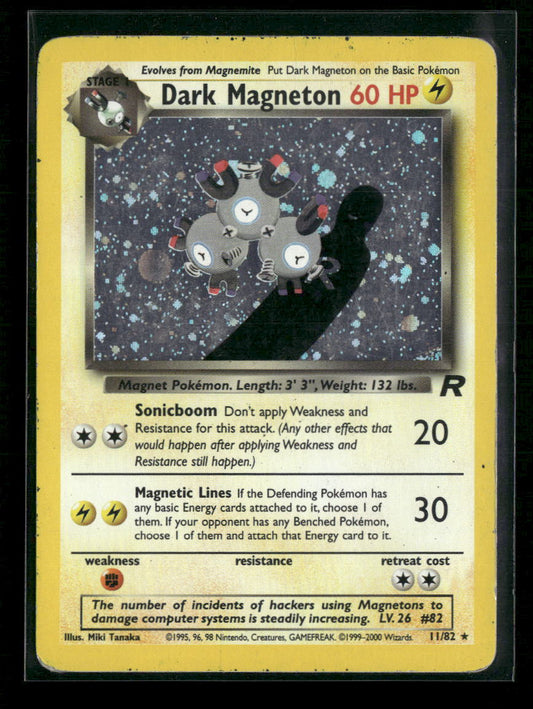 Dark Magneton (11) Team Rocket #11/82 - Front