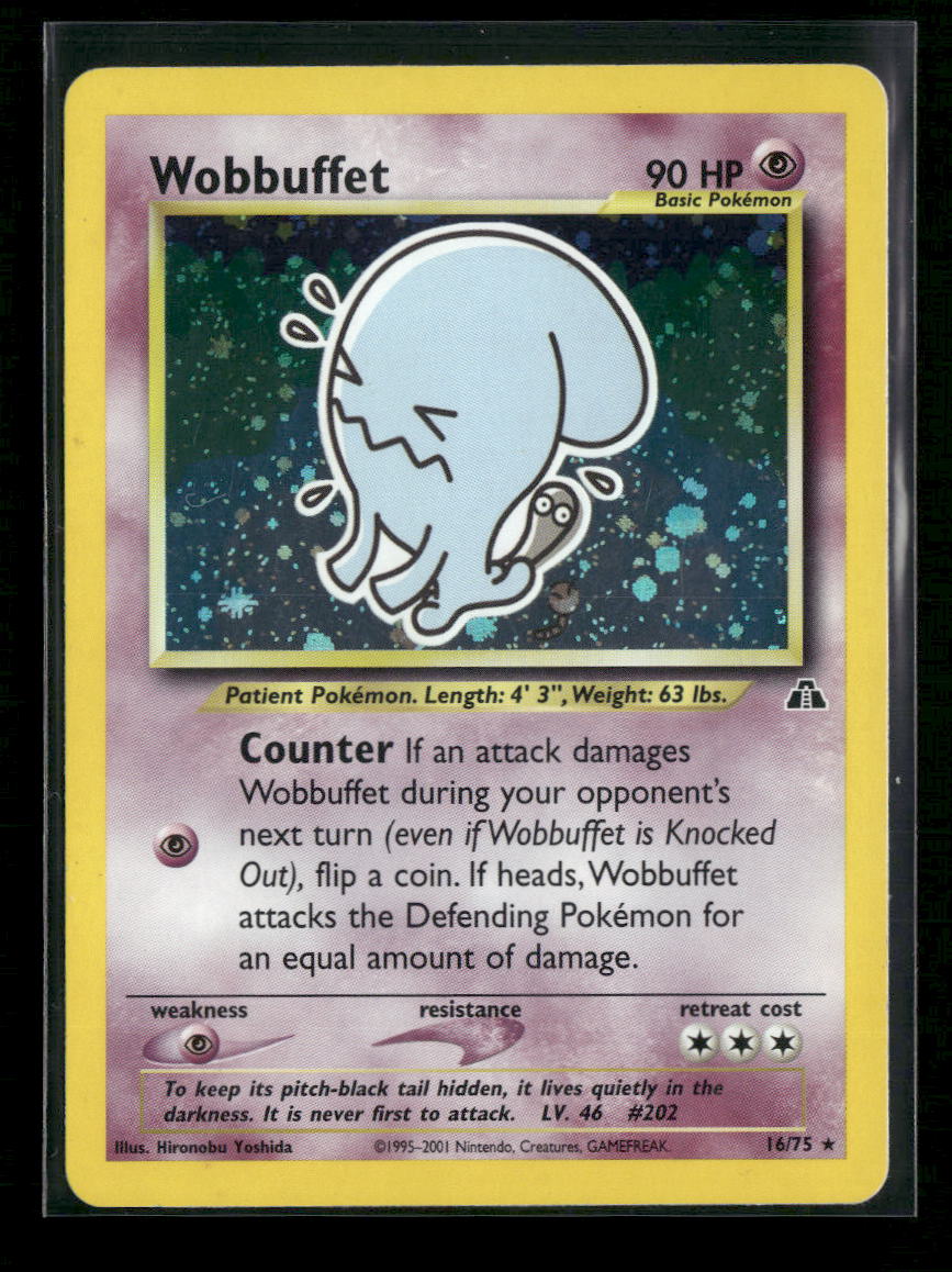 Wobbuffet (16) Neo Discovery #16/75 - Front
