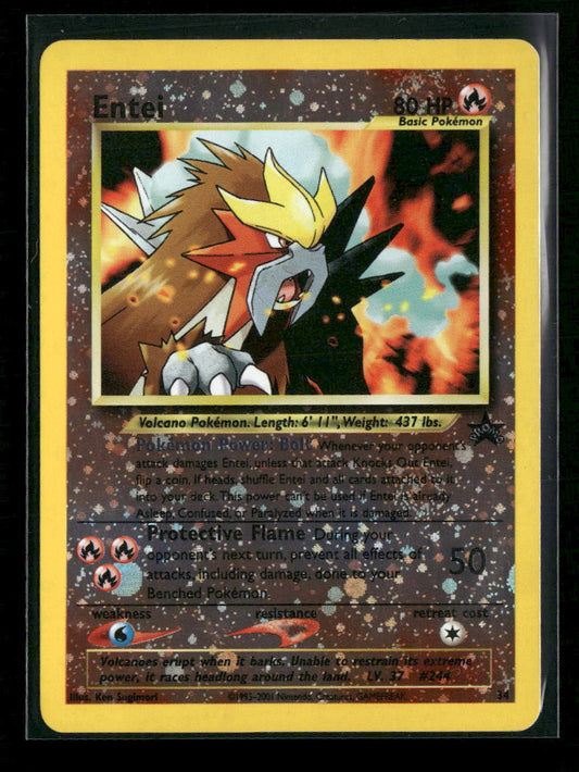 Entei WoTC Promo #34/53 - Front