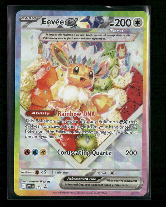 Eevee ex SV: Scarlet & Violet Promo Cards #174 - Front