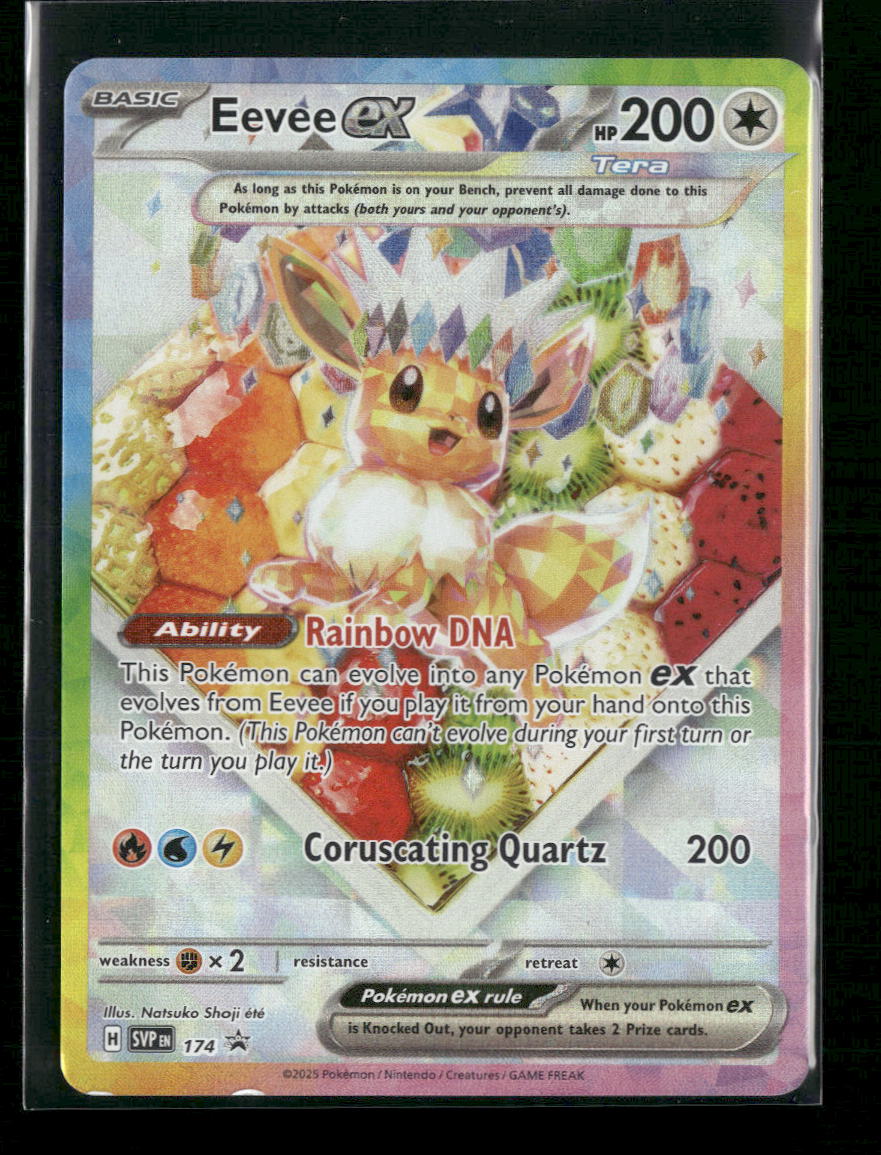 Eevee ex SV: Scarlet & Violet Promo Cards #174 - Front