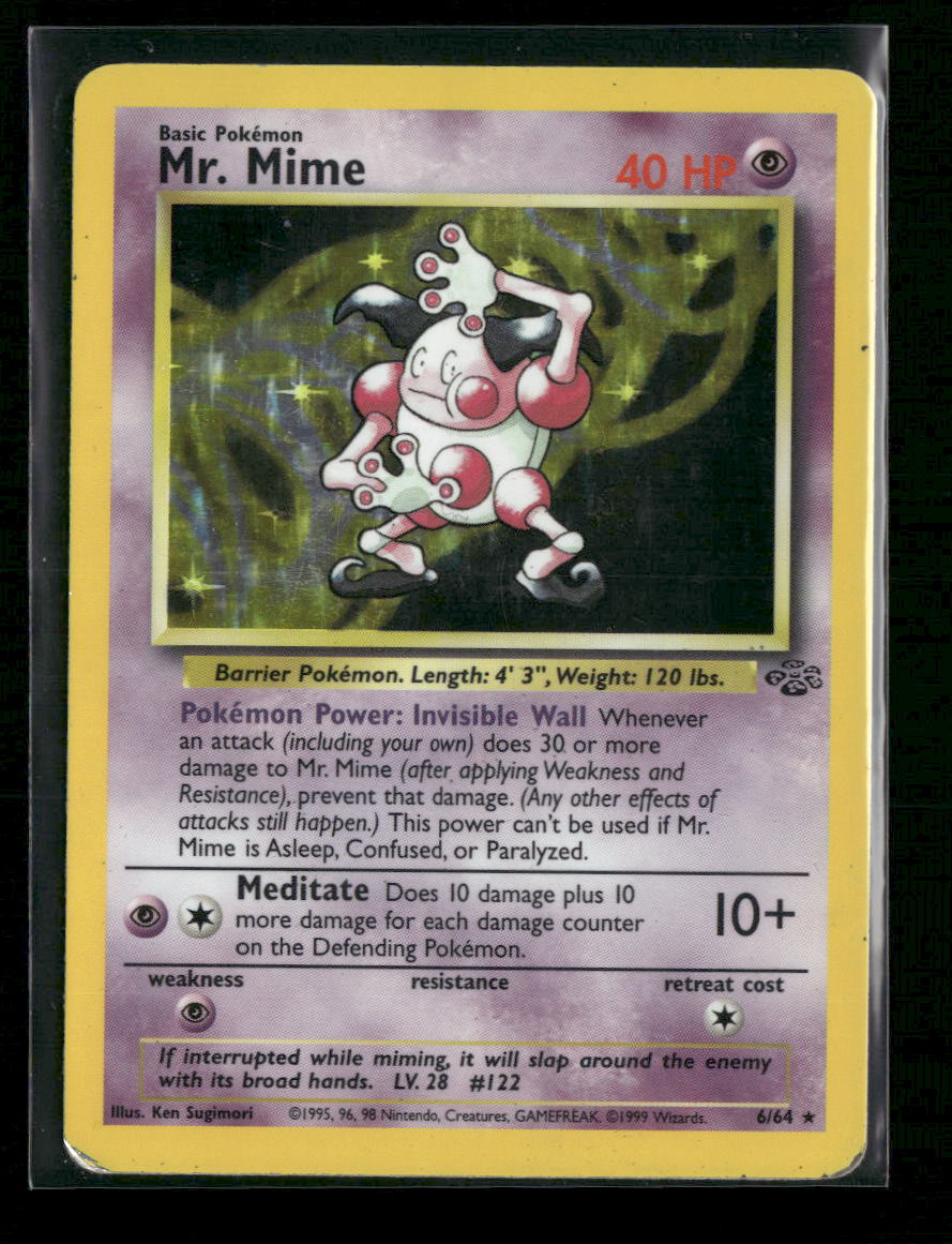 Mr. Mime (6) Jungle #06/64 - Front