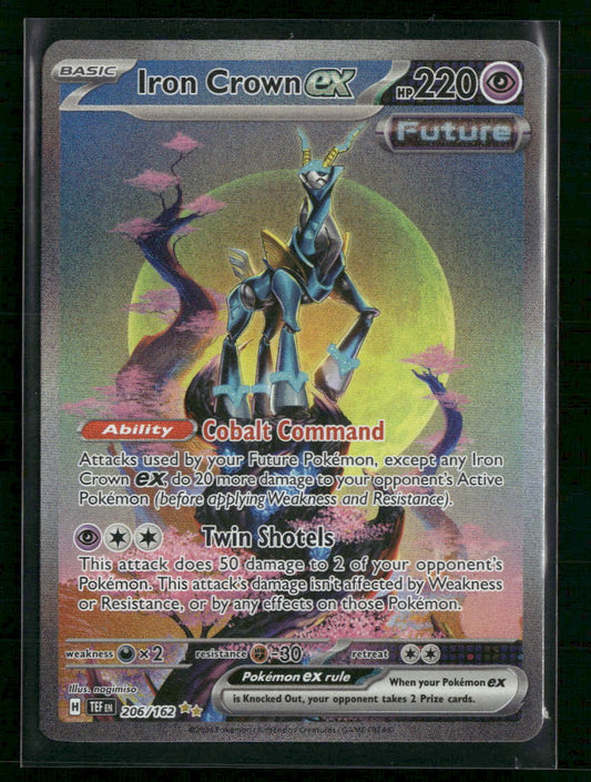 Iron Crown ex SV05: Temporal Forces #206/162 - Front