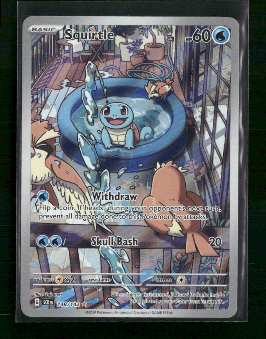 Squirtle SV07: Stellar Crown #148/142 - Front