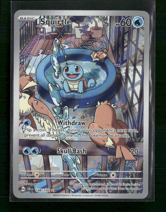 Squirtle SV07: Stellar Crown #148/142 - Front