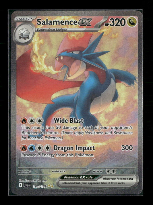 Salamence ex SV09: Journey Together #187/159 - Front