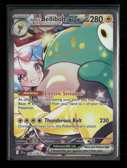 Iono's Bellibolt ex SV09: Journey Together #183/159 - Front