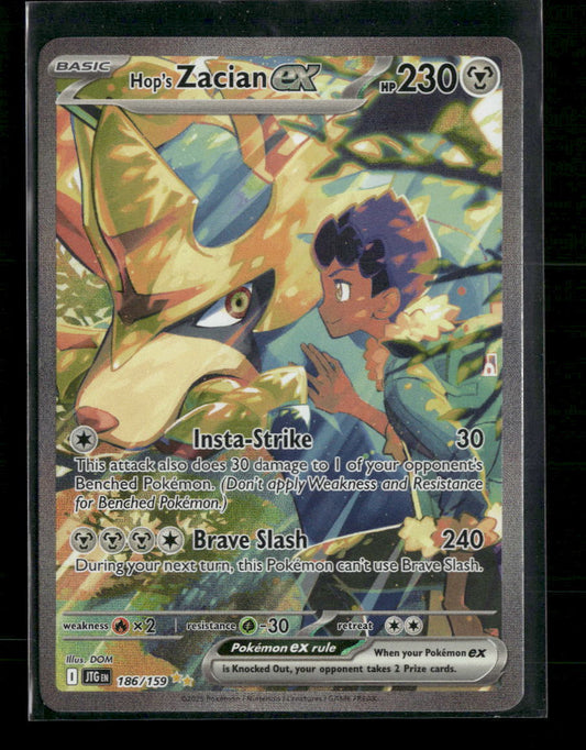 Hop's Zacian ex SV09: Journey Together #186/159 - Front