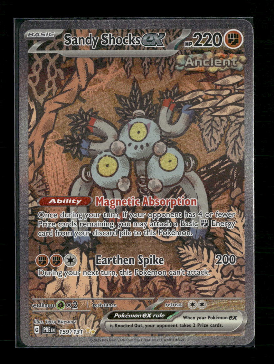 Sandy Shocks ex SV: Prismatic Evolutions #159/131 - Front