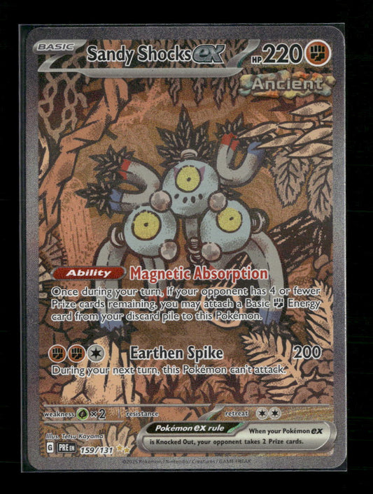 Sandy Shocks ex SV: Prismatic Evolutions #159/131 - Front
