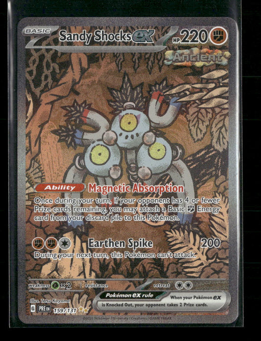 Sandy Shocks ex SV: Prismatic Evolutions #159/131 - Front