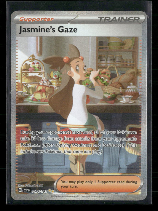 Jasmine's Gaze SV08: Surging Sparks #245/191 - Front
