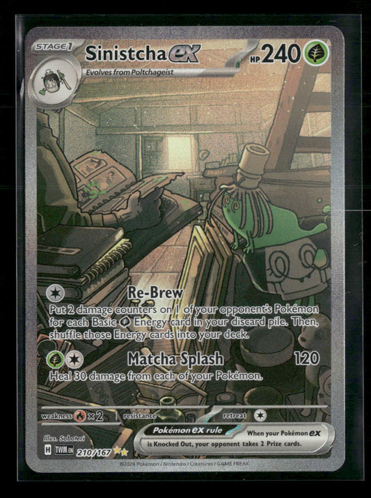 Sinistcha ex SV06: Twilight Masquerade #210/167 - Front