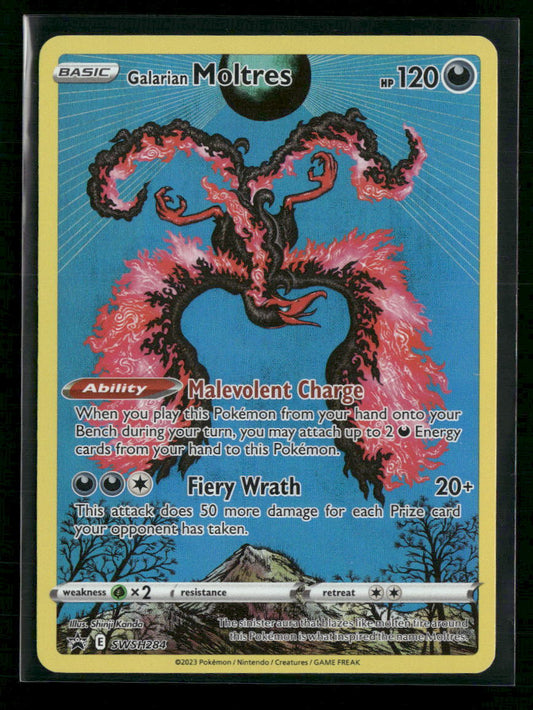 Galarian Moltres SWSH: Sword & Shield Promo Cards #SWSH284 - Front