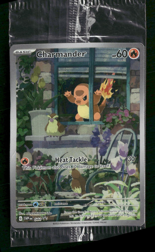 Charmander SV: Scarlet & Violet Promo Cards #044 - Front