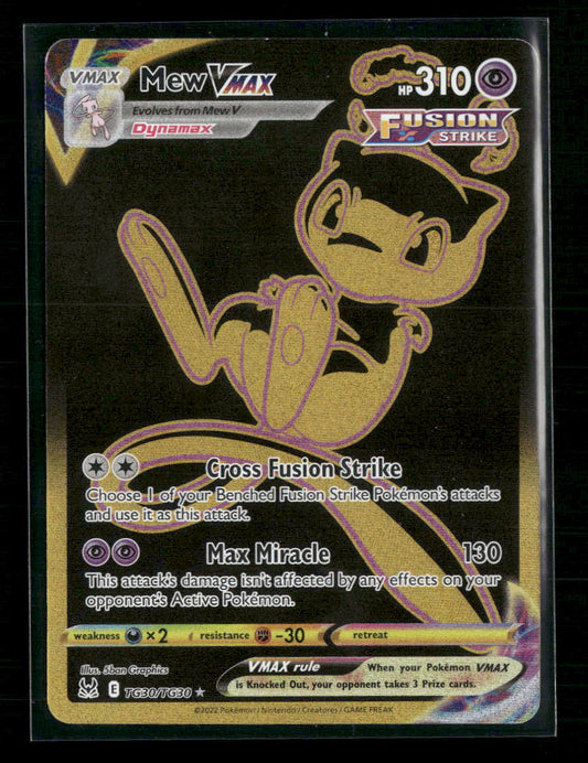 Mew VMAX (Secret) SWSH11: Lost Origin Trainer Gallery #TG30/TG30 - Front