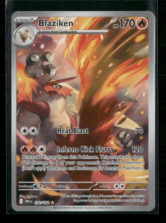 Blaziken SV10: Destined Rivals #192/182 - Front