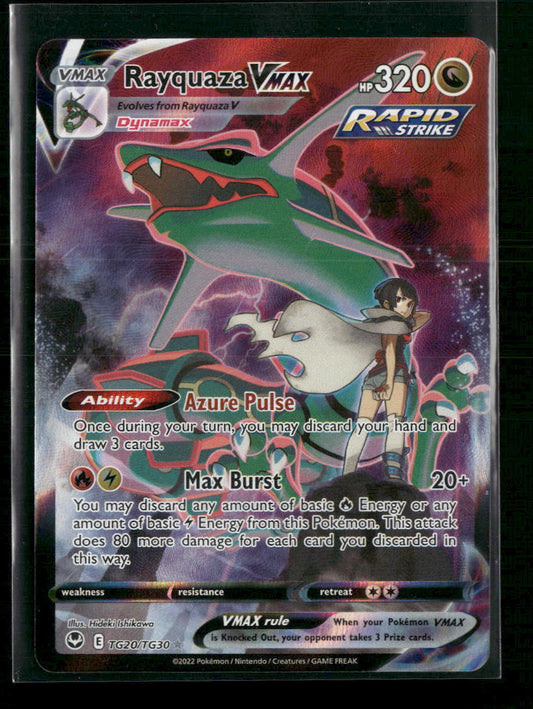 Rayquaza VMAX SWSH12: Silver Tempest Trainer Gallery #TG20/TG30 - Front