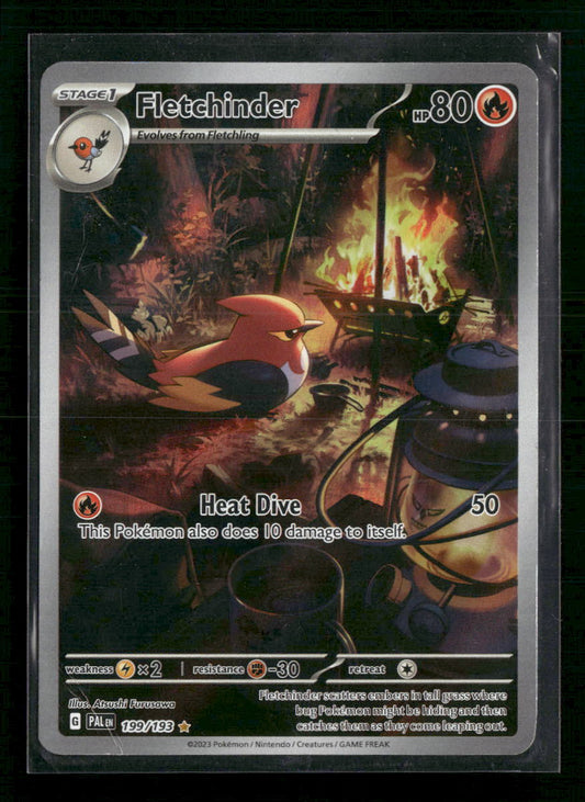 Fletchinder SV02: Paldea Evolved #199/193 - Front