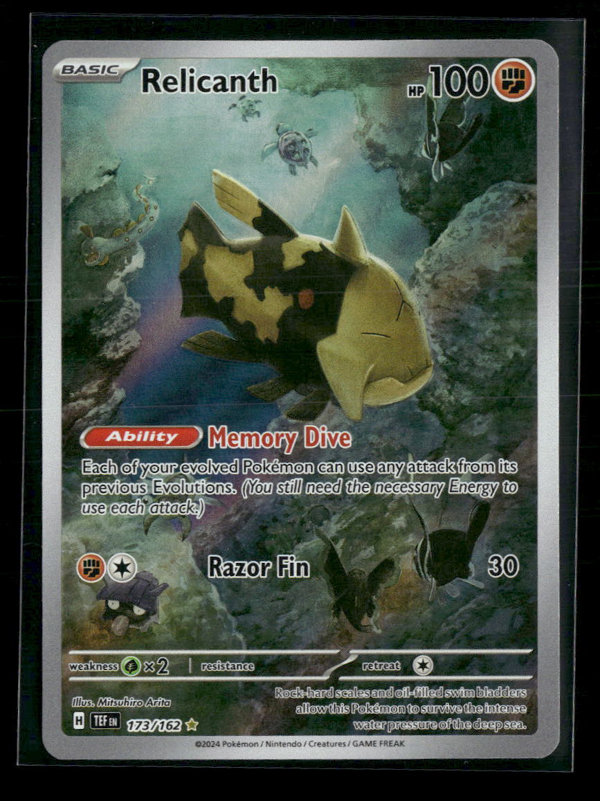 Relicanth SV05: Temporal Forces #173/162 - Front