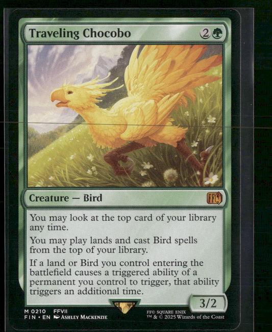 Traveling Chocobo FINAL FANTASY #210 - Front