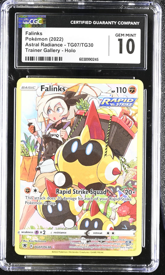 Falinks 2022 Astral Radiance #TG07/TG30 CGC 10 - Front