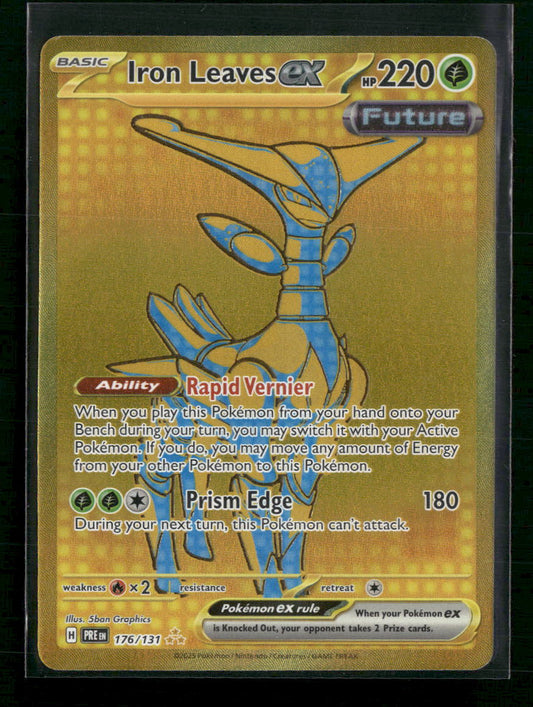 Iron Leaves ex SV: Prismatic Evolutions #176/131 - Front