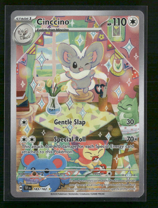 Cinccino SV05: Temporal Forces #183/162 - Front