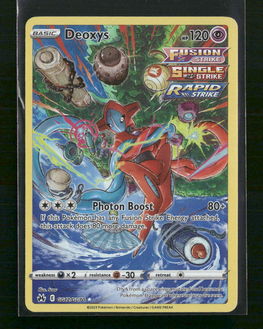 Deoxys Crown Zenith: Galarian Gallery #GG12/GG70 - Front