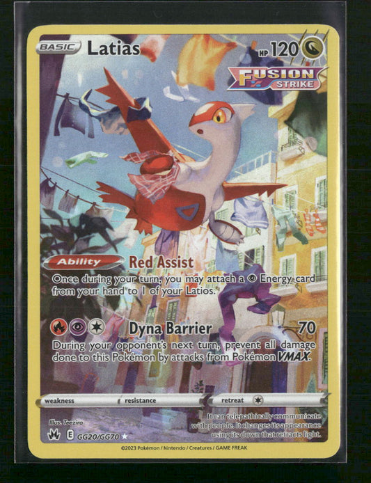 Latias Crown Zenith: Galarian Gallery #GG20/GG70 - Front